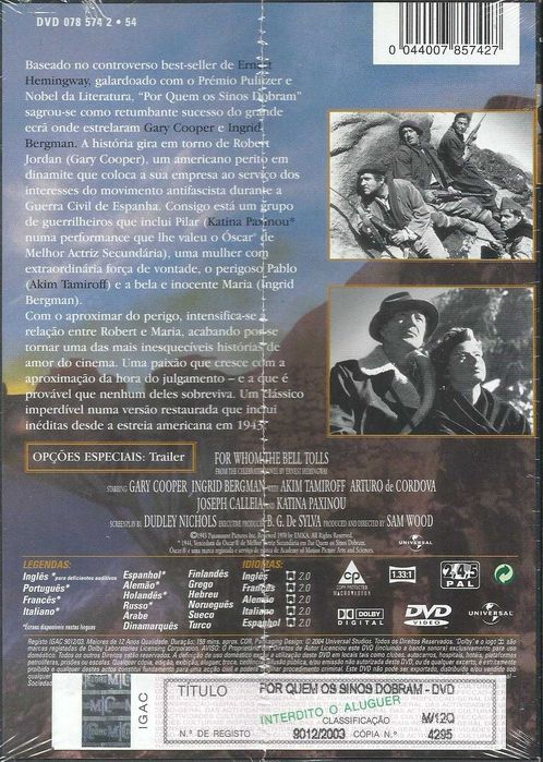 Por Quem os Sinos Dobram (novo) (1943)