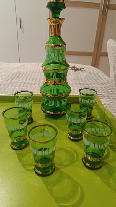 Coleção de copos vintage