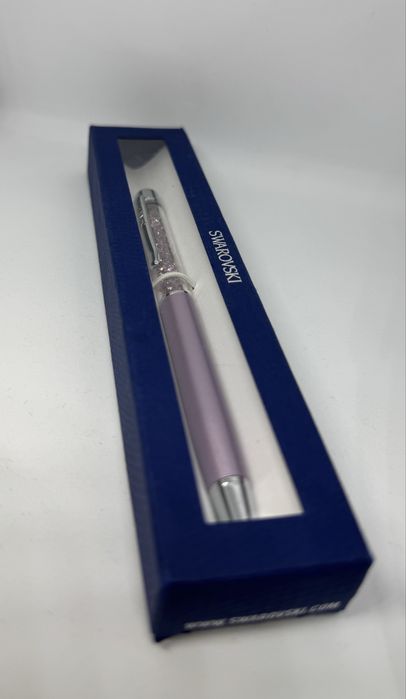 Вишукана пурпурова ручка Swarovski ОРИГІНАЛ, чудовий подарунок