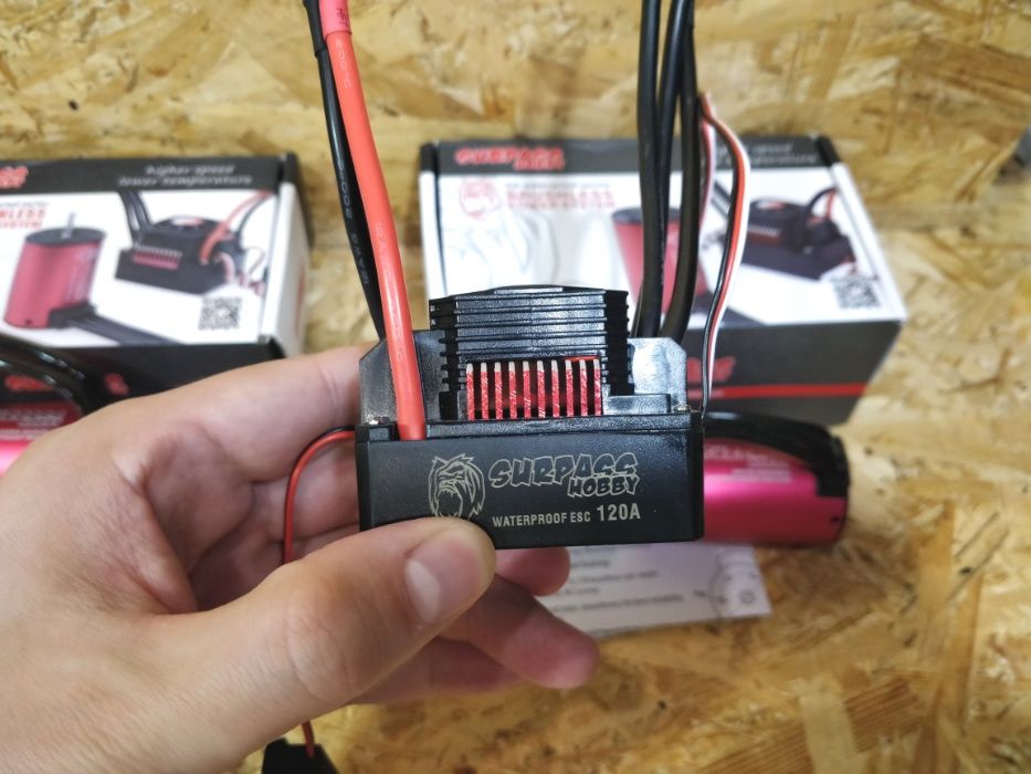 RC БК система мотор регулятор 1/8 4S, 6S (traxxas arrma losi hpi hsp)