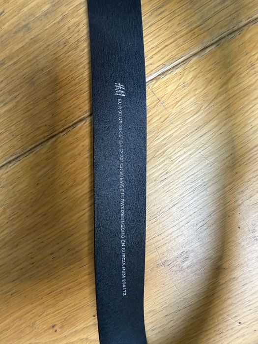 Pasek skórzany h&m skóra 90 cm