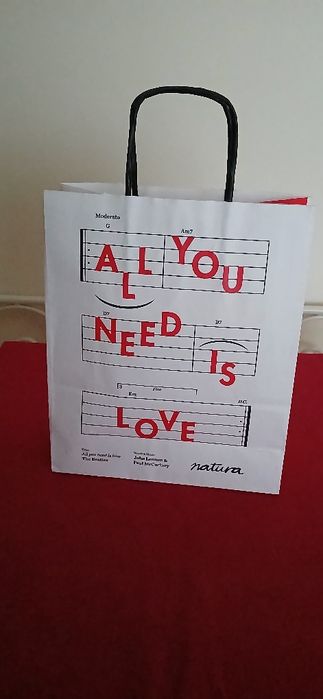 Saco de papel Natura, temático