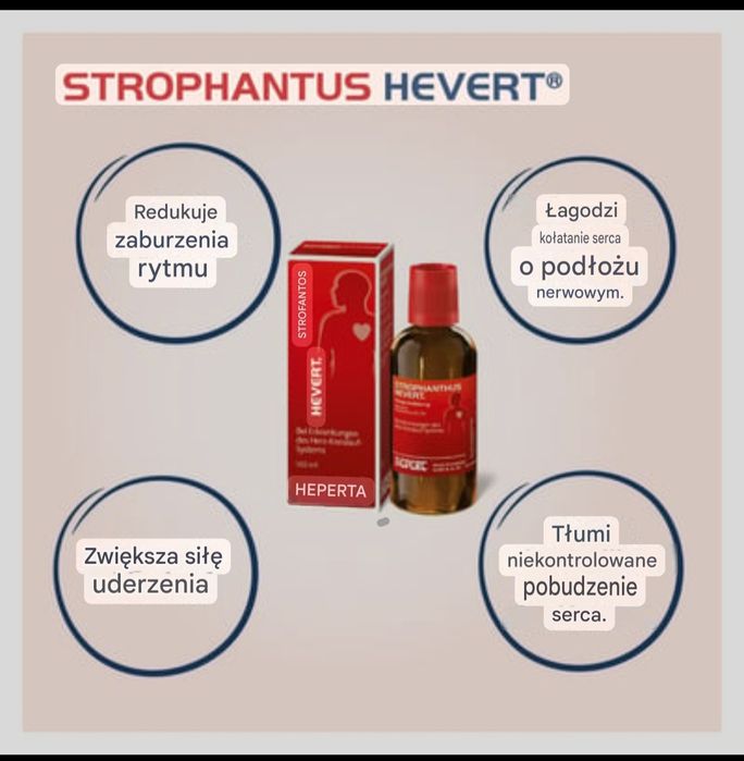 Strofantyna Hevert krople 100ml