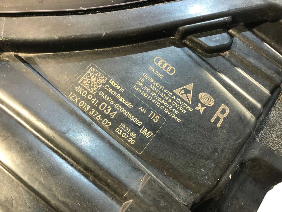 Farol Frente Otica AUDI A6 C8 FULL LED DIREITO ORIGINAL