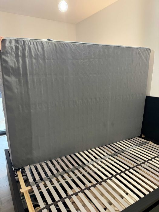 VESTERÖY
Colchão molas ensacadas, firme/azul claro, 140x200 cm "IKEA"