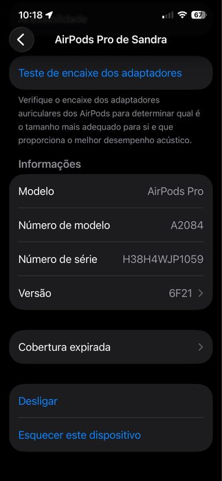 AirPods Pro Apple Originais + Caixa + Fatura + Capa