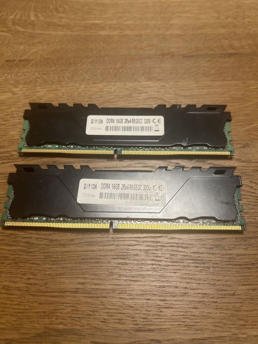 32Gb RAM 2x16 Gb ECC (Rdimm) DDR4