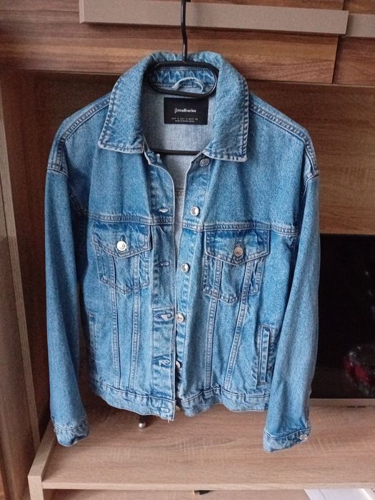 Kurtka jeansowa damska Stradivarius