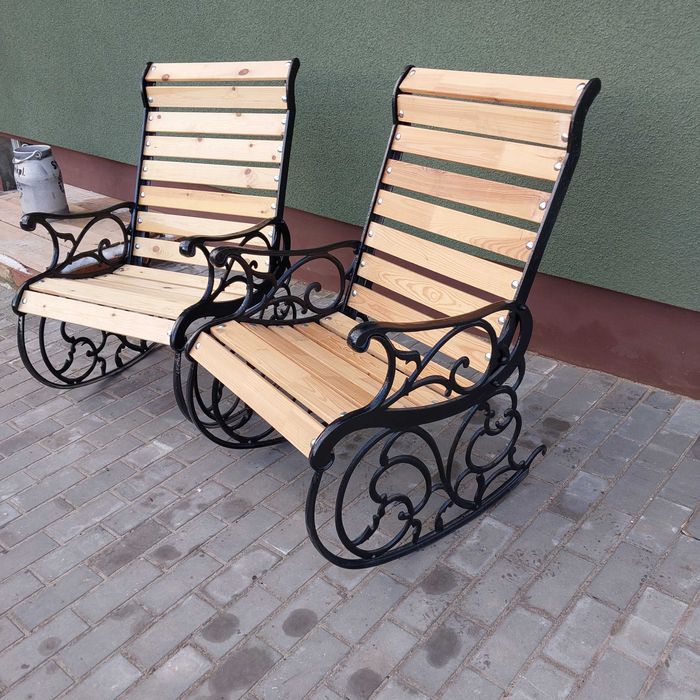 Fotel bujany ogrodowy