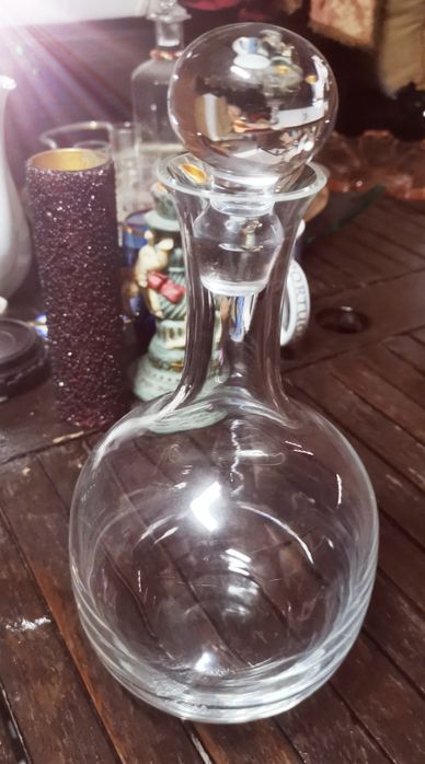 Garrafa de vidro para wisky