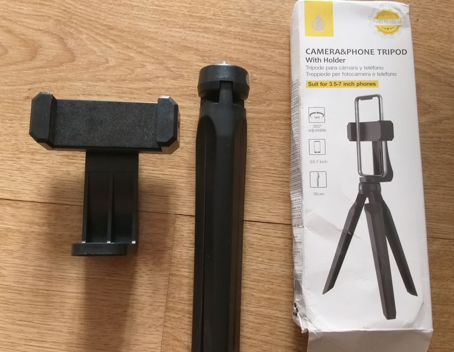 Tripé para phone ou câmera