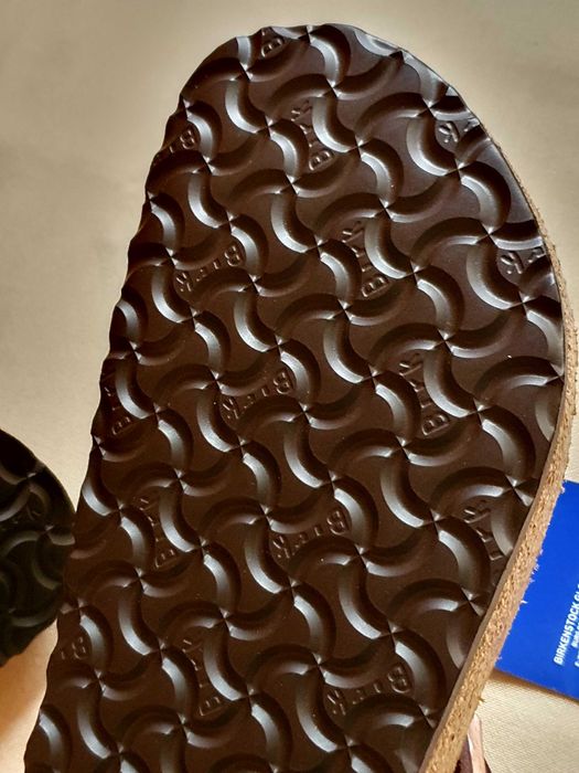 Вьетнамки, шлепанцы мужские BIRKENSTOCK р.46 Кожа-Нубук