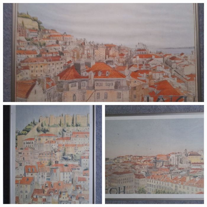 Estampas de Espieux 86 Lisboa antiga.