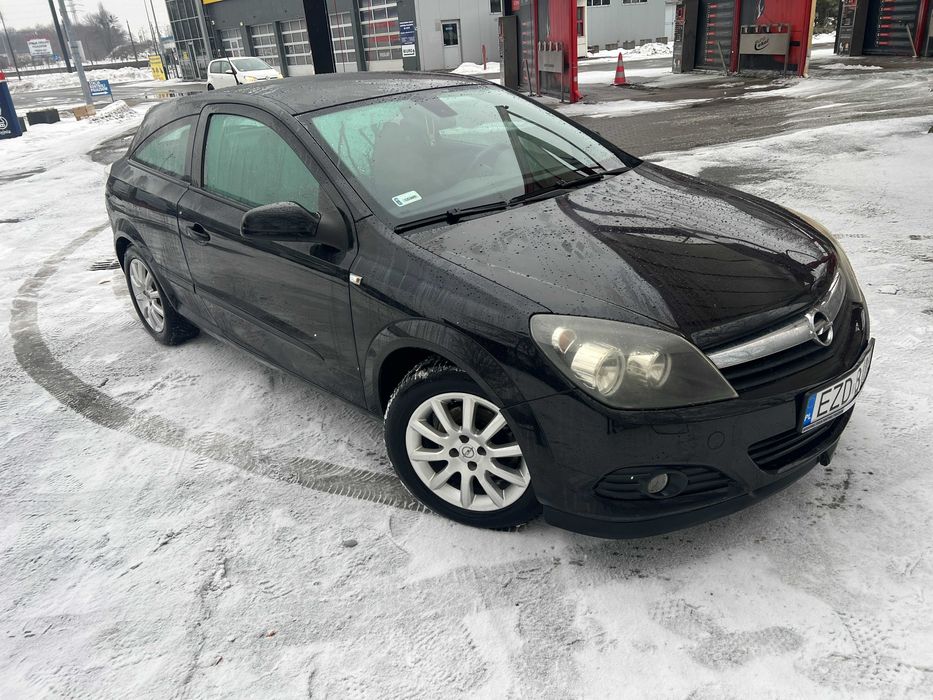 Opel Astra H GTC 1.6 105KM + LPG BRC Bezwypadkowy Nowe opony Zadbany