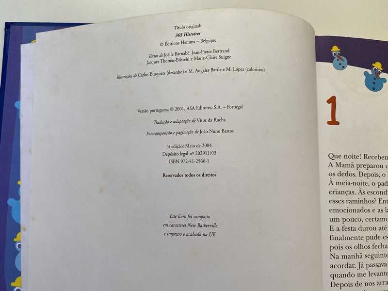 Livro | 365 Histórias para Sonhar