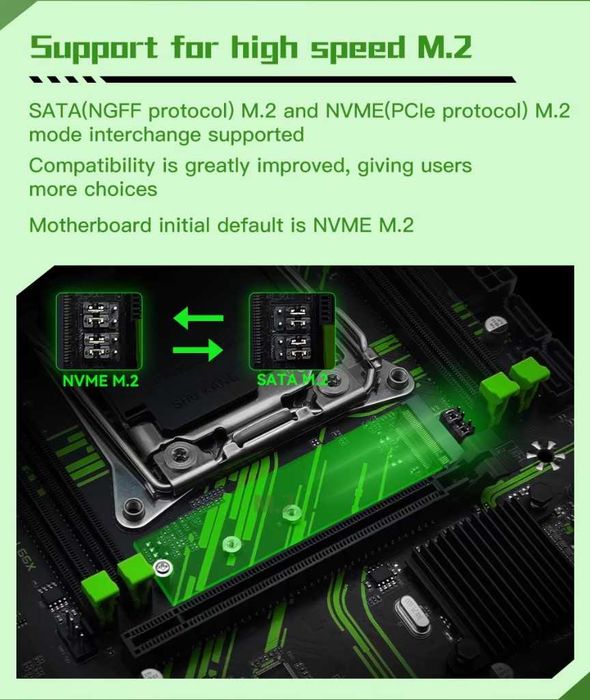 Материнська плата X99 Machinist PR9 для XEON v3 та v4 (під ремонт)