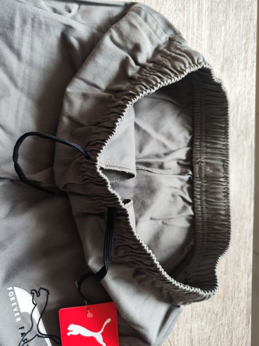 Spodnie bawełniane a la jeans Puma, rozmiar 150 cm, nowe z metką, kies