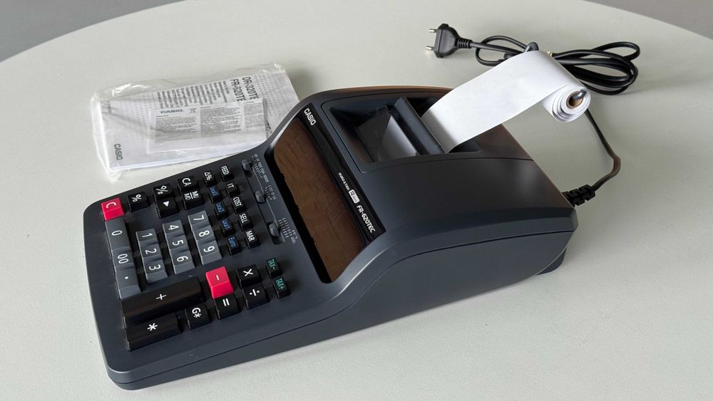 Calculadora CASIO (FR-620TEC) com Impressora – Profissional (nova)