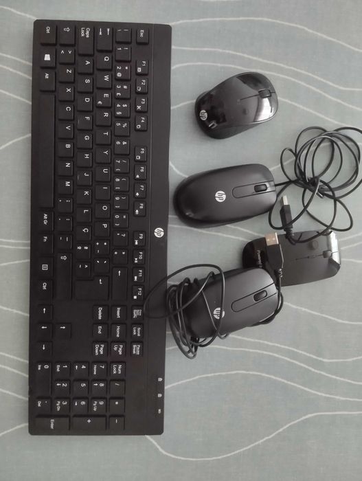 Lote - Teclado e Ratos - tudo por apenas 10 euros