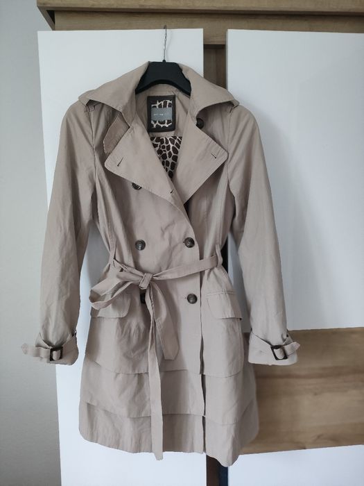 Klasyczny płaszczyk damski r. M/L Piękny!