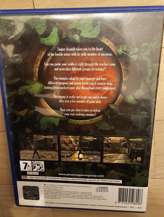 Sniper assault ps2 gra
