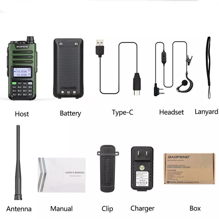 Walkie Talkie Baofeng UV-13 PRO USB-C 999 canais entrega imediata
Prog