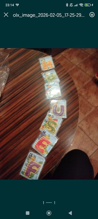 Magnesy Danone, literki