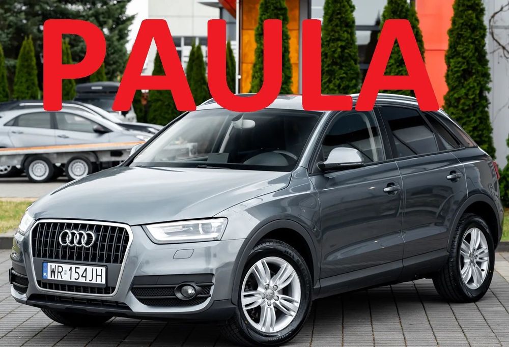 Audi Q3 2.0 TDI 140KM Ledy Przód i Tył Sprowadzony z Niemiec ZAREJESTROWANY