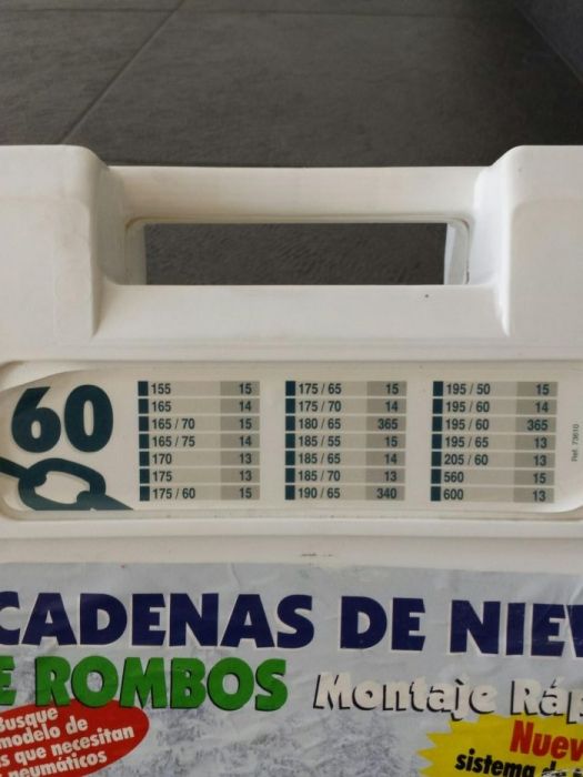 Correntes Neve NOVAS