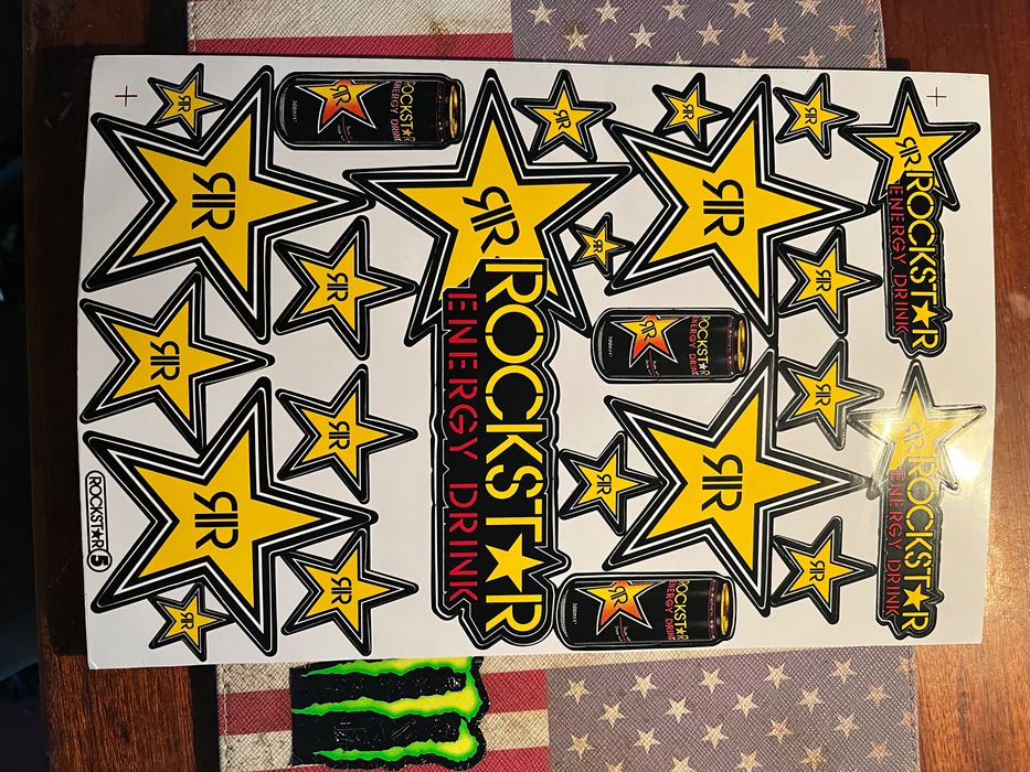 Autocolantes Rockstar Novos