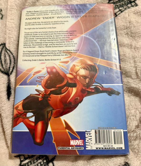 Enders Game battle school Card Yost komiks comic eng English sci-fi