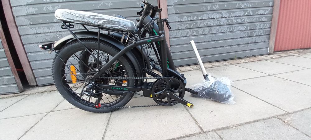 Rower elektryczny skladany