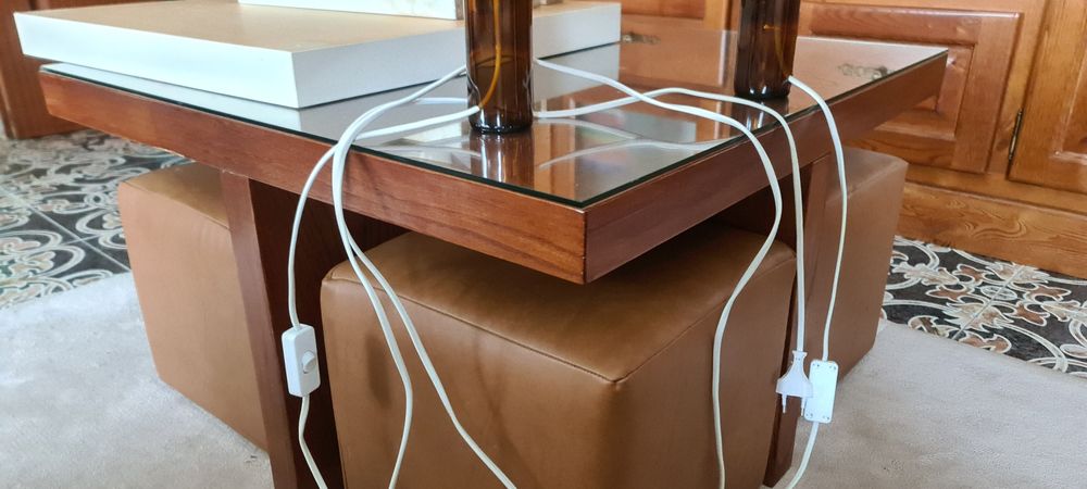 Candeeiros mesinha cabeceira