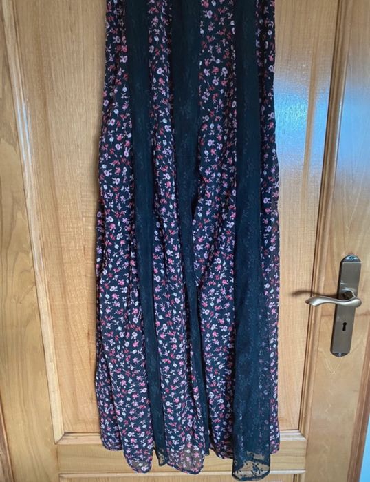 Vestido comprido da Stradivarius