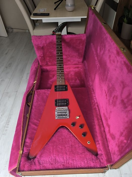Gibson flying V XPL z 1984 roku oryginalny stan + Case
