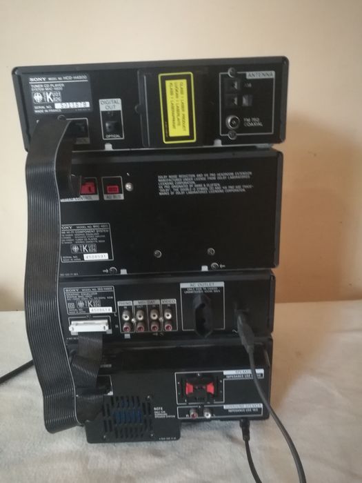 Wieza Sony MHC 4800  4 Elementy Unikat