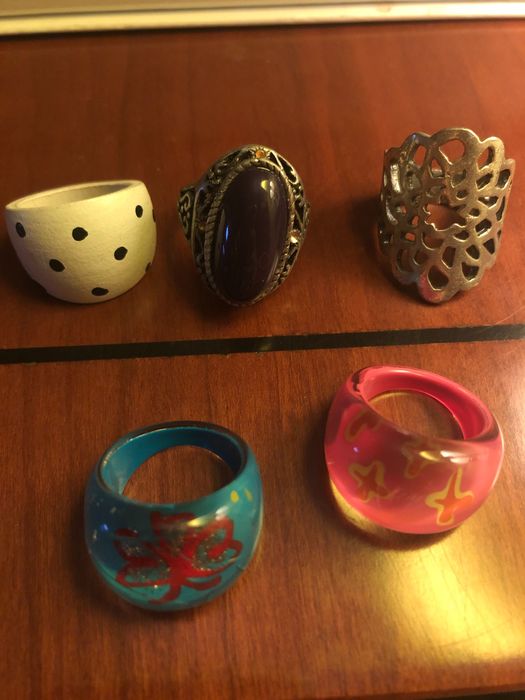 Anéis variados .