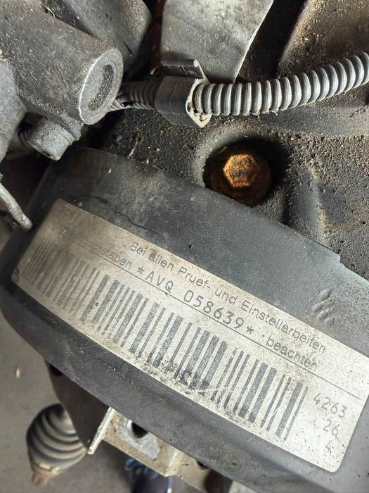 Silnik 1.9 tdi avq Volkswagen Audi Skoda