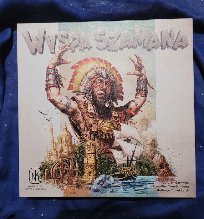 Wyspa szamana - gra planszowa (jak nowa)
