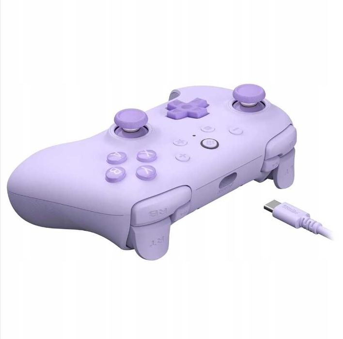 Pad przewodowy 8Bitdo Ultimate 2C Wired Controller/ Windows/ Android/ Fioletowy/ Oryginalnie zapakowany/ Warto!