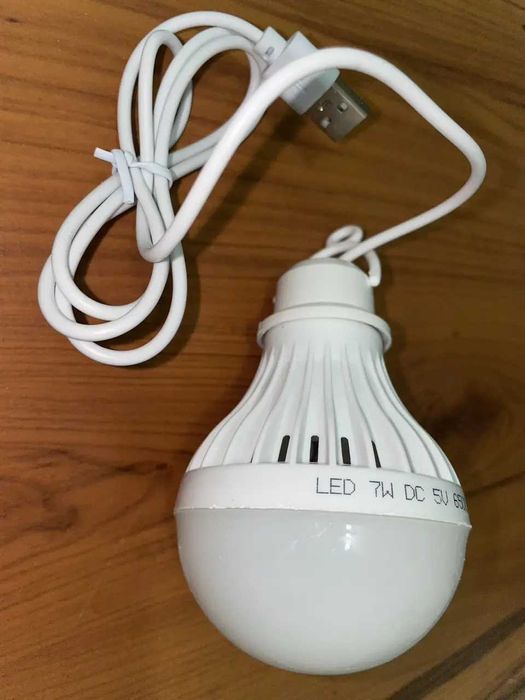 LED лампа світлодіодна USB LED 7w