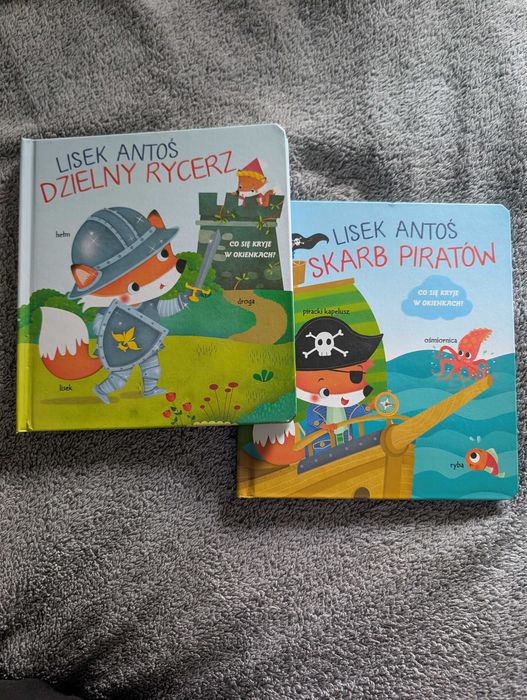 Lisek Antoś "Dzielny rycerz" oraz "Skarb piratów"