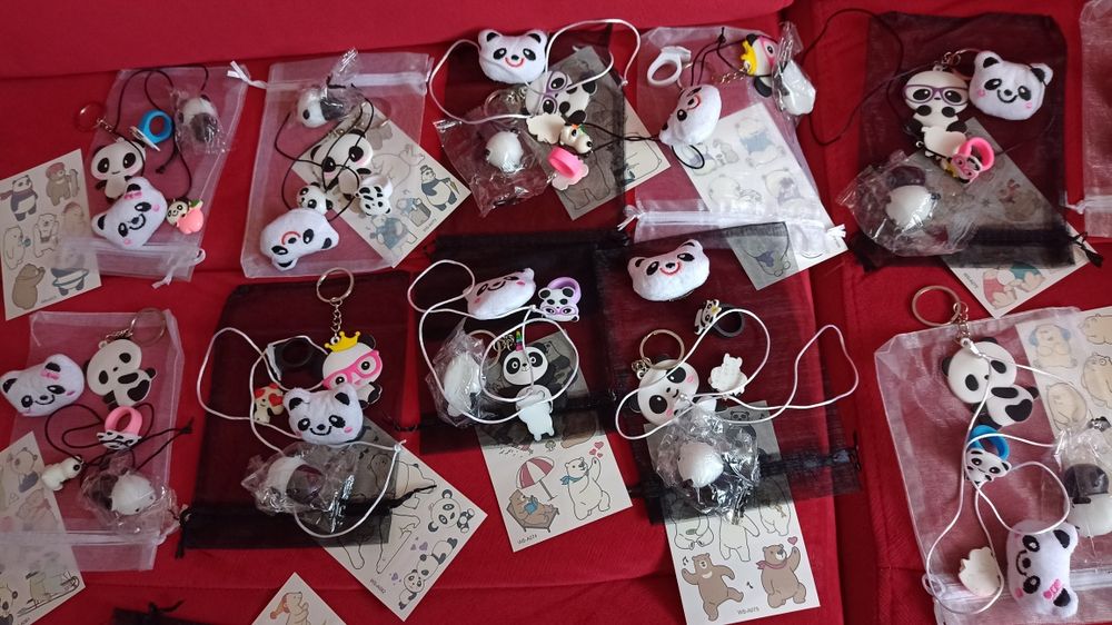 Zestaw upominków panda zakończenie roku