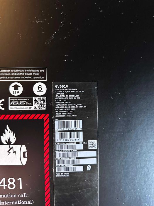 ASUS ROG Flow X16 (Ecrã Mini-LED) | i9, RTX 4070, 64GB RAM | Como Novo