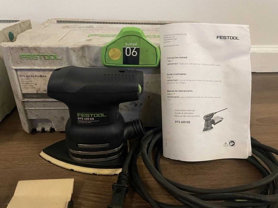 Festool Akumulatorowa szlifierka delta DTSC 400 3.0 I-Plus 2x akumulator 18 V 3,0 Ah