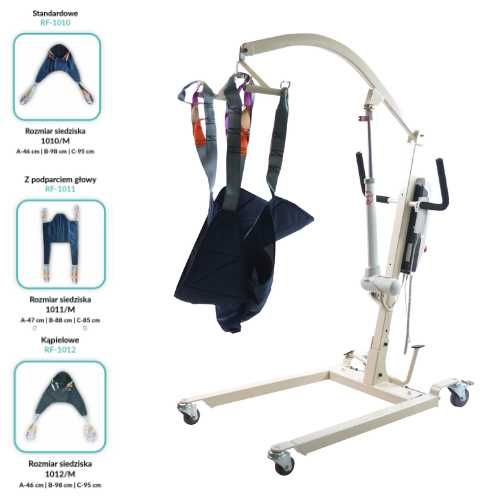 Podnośnik transportowy NEWTON DLA PACJENTA RF-1000 refundacja PFRON
