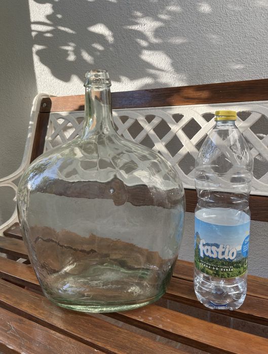 Garrafa vidro 10 litros