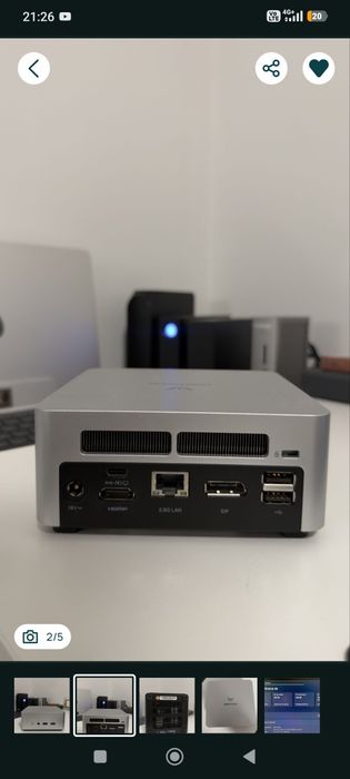 Mini PC Minisforum NAB 9498380325100595201