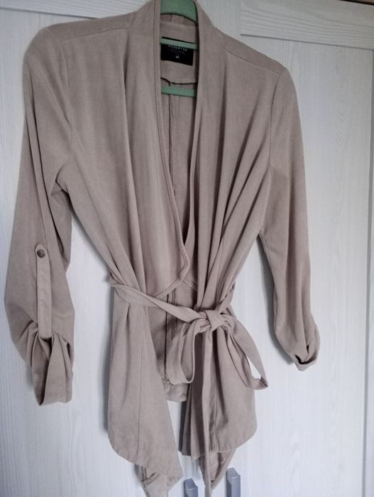 Narzutka damska beżowa eko zamsz Reserved r 40