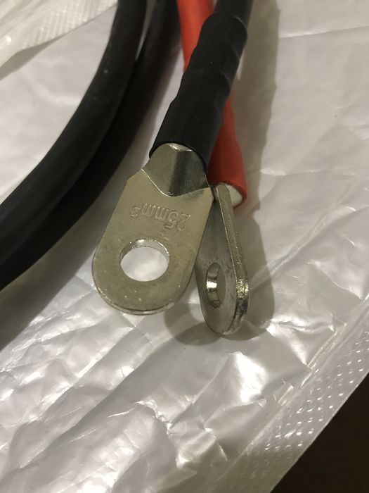 Соединительные провода кабель для  аккумулятора, инвертора